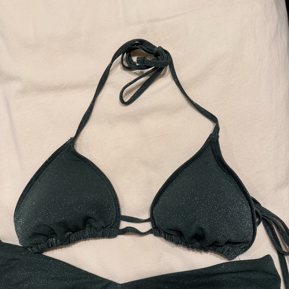 Abercrombie & Fitch Deep Teal Bikini Set - Picture 2 of 5